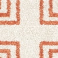 thumbnail image 2 of Safavieh Amherst William Geometric Area Rug, Ivory/Orange, 4' x 6', 2 of 6