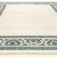 thumbnail image 4 of Alfa Rich 3x5 Area Rugs, Ultra-Thin Oriental Blue Cream Rug, Non-Slip Machine Washable, Easy Clean, Pet Friendly Runner Rugs, Laundry Rugs, 4 of 6