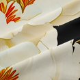 thumbnail image 4 of Manfei Oriental Flower Peony Shower Curtain 72Wx78L,Spring Garden Bath Curtain, 4 of 6