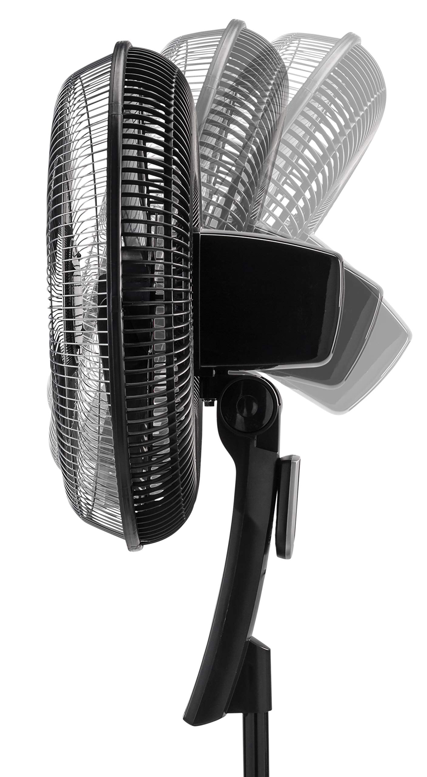 Lasko 16 4-Speed Oscillating Pedestal Fan with Remote Control, S16612,  Black - Walmart.com