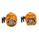 thumbnail image 2 of 2 piezas de linternas LED impermeables de aleación de aluminio para zapatos, accesorio para acampar al aire libre y senderismo, color dorado, 2 of 5