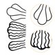 thumbnail image 5 of unbranded 6Ud Peines Metálicos Negros Para Vintage Para Peinados Updo Y Eventos, 5 of 8