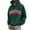 -A-Green86, variant on FINALGANG Men Versatile Sweatshirts Letter Print Hooded Long Sleeve Hoodie Loose Fit Pullover With Pocket Leisure Breathable Daily Wear
