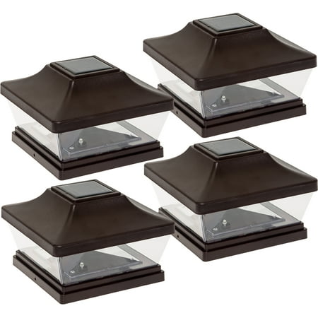GREENLIGHTING 5x5 Solar Post Cap LED Light w/ 6 Inch Post ... GREENLIGHTING 5x5 Solar Post Cap LED Light w/ 6 Inch Post ...