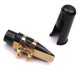 thumbnail image 2 of Kit de boquilla de saxofón Alto con cubierta, accesorios para instrumentos musicales de caña de ligadura de Metal, 2 of 5
