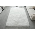 thumbnail image 5 of Manhattan Polyester Shag Area Rug White 8' X 10' 8' x 10' White Rectangle, 5 of 5