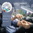 thumbnail image 6 of Yardwe 1Pc Blue Cd Container Bag Large Capacity Portable Disc Storage Organizer for Home, 6 of 6