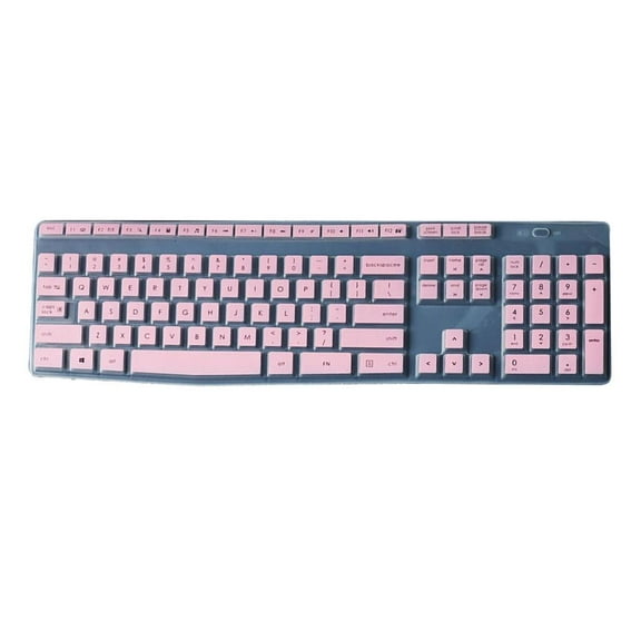 Necvior Professional Dustproof Waterproof Keyboard Cover Skin for MK345 K345 Keyboard
