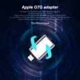 thumbnail image 2 of Lightning Male to USB Female Adapter for iPhone 14 13 12 11 Pro Max for Apple MFi Certified OTG Cable Transfer Digital Camera Flash Drive Card Reader Cord Keyboard Hub Dongle for iPad Phone Adaptador, 2 of 7