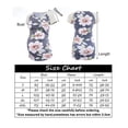 thumbnail image 2 of Youmylove Women Maternity Short Sleeve Floral Printed Ruched Side T-Shirt Tee Shirts Tops Pregnancy Basic Tee Shirt Blouse 3-Pack Comfy, 2 of 6