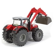 Siku Farmer Massey Ferguson with Front Loader, 1:50 Scale, Red
