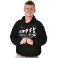 thumbnail image 5 of Fly Fishing Joke Cool Funny Fishermen Hoodie Hooded Sweatshirt Men Brisco Brands S, 5 of 5