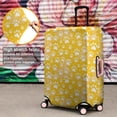 thumbnail image 4 of Yellow Dog Paw Footprint Luggage Cover Fashion Suitcase Cover Baggage Covers Fit 25-28 Inch Luggage (Go Travel), 4 of 5
