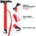thumbnail image 2 of CEHVOM Aluminum Camping Hammer With Hook Portable Lightweight Multi-Functional Tent Stake Hammer For Outdoor Clearance, 2 of 6
