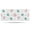 Pioneer Flower Floral, variant on Pioneer Flower Floral Print Pattern Bathroom Rugs Mat, Non Slip Microfiber Bathroom Rug with Rubber Backing, Soft Mats for Bathroom Floor Tub Shower, 24"x60"