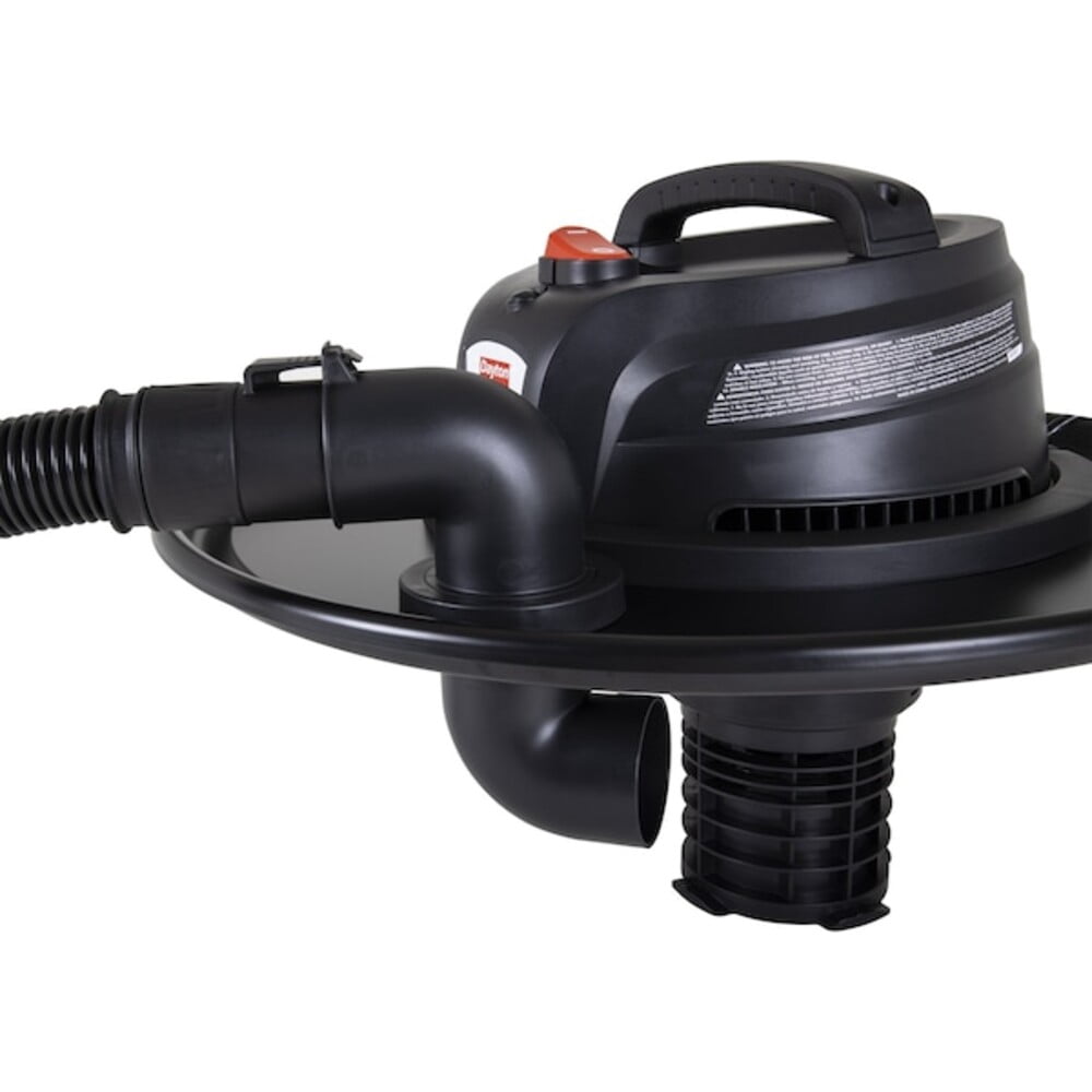 Electric Drum-Top Head W/ Wet/Dry Vacuum Kit for 55 gal Drum, 1-7/8 in Dia Hose 61HV93