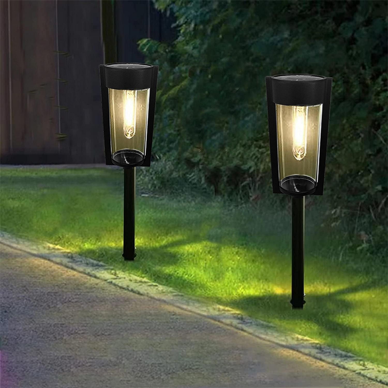Better Homes & Gardens Bollard Solar 15 Lumen Pathway Light, (4-Pack)