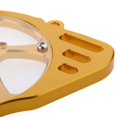 thumbnail image 3 of DYNWAVECA Motorcycle Front Sprocket Cover For - Gold, 3 of 8
