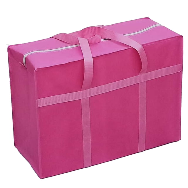 Bolsa de almacenamiento Laklulu con cremalleras y asas de transporte, bolsas de tela Oxford resistentes para mudanzas