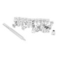 thumbnail image 1 of Leather Stamps Tool Set, Strong Imprints Leather Stamping Tools Stainless Steel  for Wallets, 1 of 8