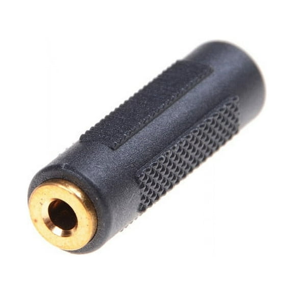 Gold Plated 3.5 mm Stereo Coupler Female to Female Headphone Adapter、LJJCAUJ WA