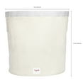 thumbnail image 4 of 3 Sprouts Baby and Toddlers Folding Canvas Storage Basket, Bulldog Print, 4 of 4