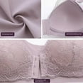 thumbnail image 5 of Women‘s Bra Front Closure 5D Shaping Seamless Push Up Lace Bras For Women, 5 of 5