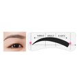 thumbnail image 1 of 1 Set Eyebrow Stencil Sticker Disposable Brow Shaper Drawing Guide Tools DIY Women Beginner Eyebrow Shaping Template, 1 of 8