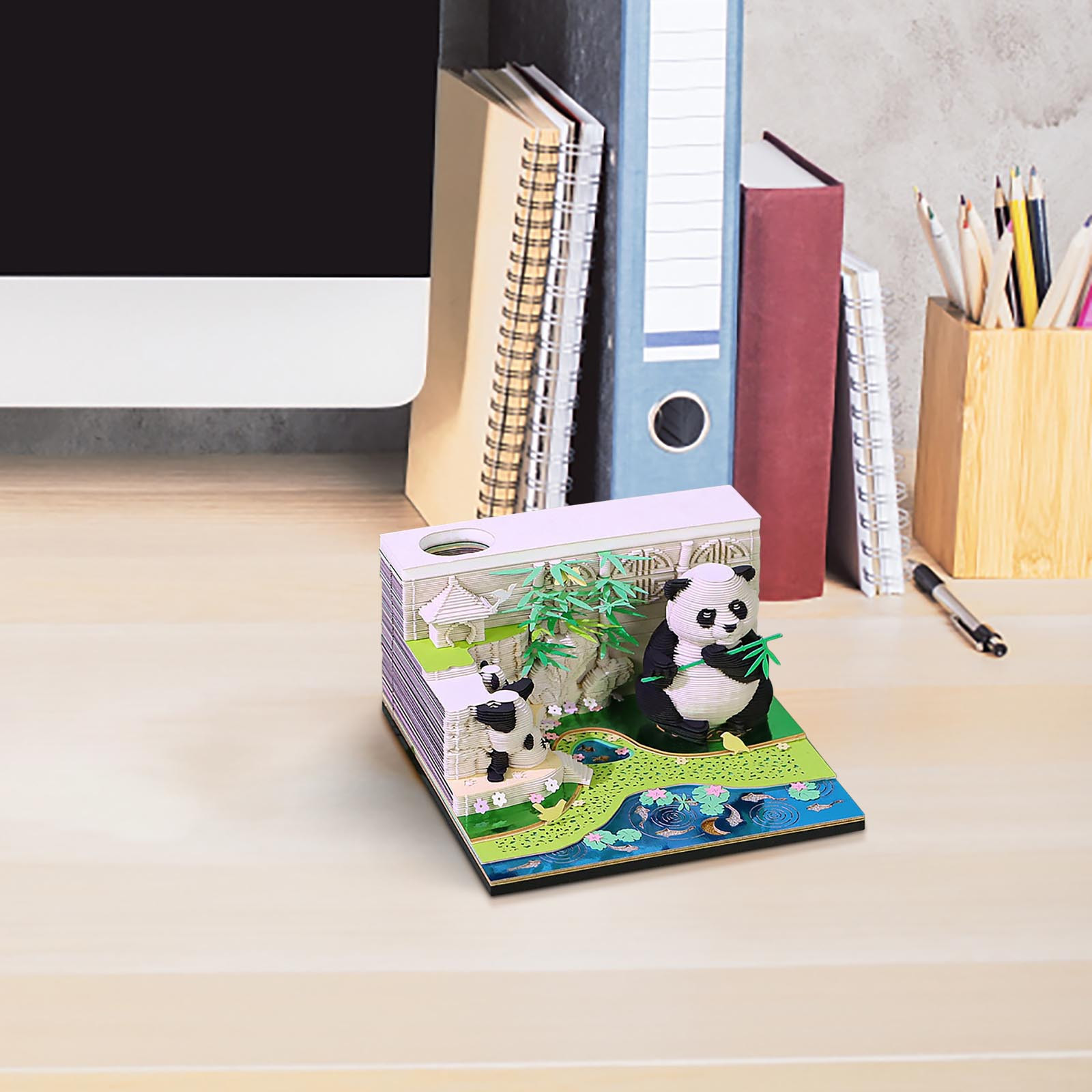 2026 Wall Calendar Calendar 2027 Tear Off Time Piece Desk Calendar 2027 Home Office Decorative Ornaments Paper Art Notepad Calendar 2026-2027