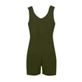 thumbnail image 4 of Women Short Romper Jumpsuits for Shorts Summer Casual Loose Sleeveless, 4 of 7