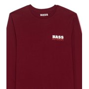Bass Outdoor Mens Tent Graphic Long Sleeve T-Shirt Cabernet 2XL