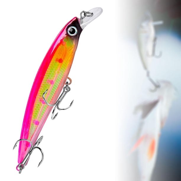 Señuelos Para Pesca De Lubina – 10 Unidades Realistas Con Ojos 3D, Aptos Para Agua Dulce Y Salada – Ideal Para Principiantes Y Expertos
