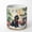 Airedale Terrier 2588, variant on Border Collie Cozy Christmas Decorative Soy Candle 3.25 in x 3.75 in
