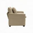 thumbnail image 3 of Modern Tan Corduroy Single Sofa 85cm for Living Room, Comfortable & Stylish, 3 of 16