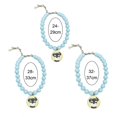 thumbnail image 5 of Pet Necklace Beaded Collar Small Dog Accessories Non-Fading Artificial Pearl Adjustable Pet Jewelry for Daily Dressing Photos Outings, 5 of 8