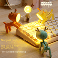 thumbnail image 1 of Regalos creativos led linda luz de noche pequeña adornos decorativos en mini lindo pequeño soporte para teléfono móvil, 1 of 4