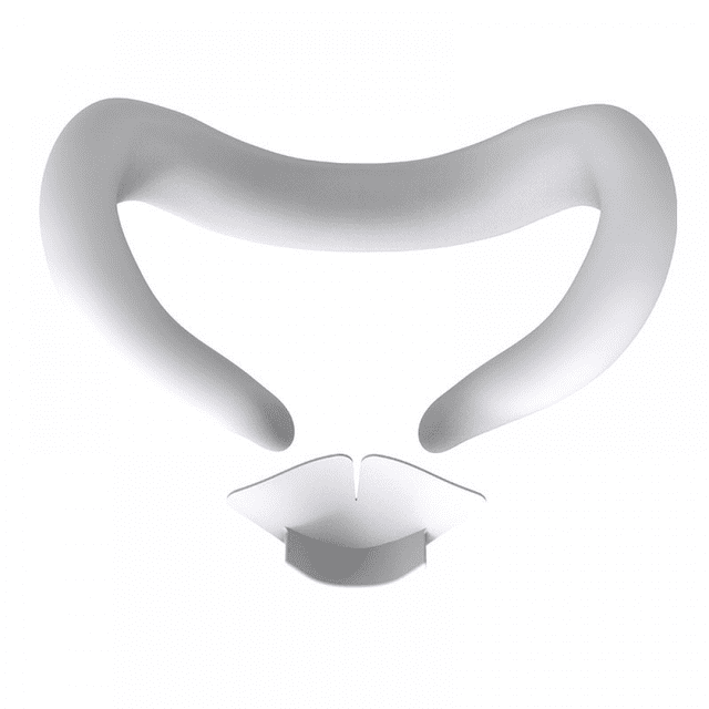 Máscara ocular de silicona para Meta Quest 3, resistente al sudor y al polvo, con almohadilla nasal, estuche protector para máscara de lentes VR