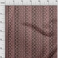thumbnail image 3 of oneOone Rayon Dark Rose Brown Fabric Asian Block Sewing Fabric By The Yard Printed Diy Clothing Sewing Supplies 56 Inch Wide, 3 of 4