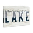 thumbnail image 4 of Stupell Industries Wake at Lake Rustic Text & Numbers Painting Wrapped Canvas Art Print Wall Art, 36 x 24, 4 of 8