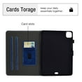 thumbnail image 2 of Dteck Case For Apple iPad Pro 11" 2nd Generation (2020 Released) 11 inch,Magnetic Leather Wallet Card Holder Smart Case Folio Stand Protective Automatic wake/sleep Cover ,Blue, 2 of 6