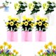 thumbnail image 1 of Adhesivo mágico de silicona para florero, florero de silicona reutilizable y extraíble, adhesivo autoadhesivo para montaje en pared para decoración del hogar y la oficina, regalo ideal (6 piezas-C), 1 of 6