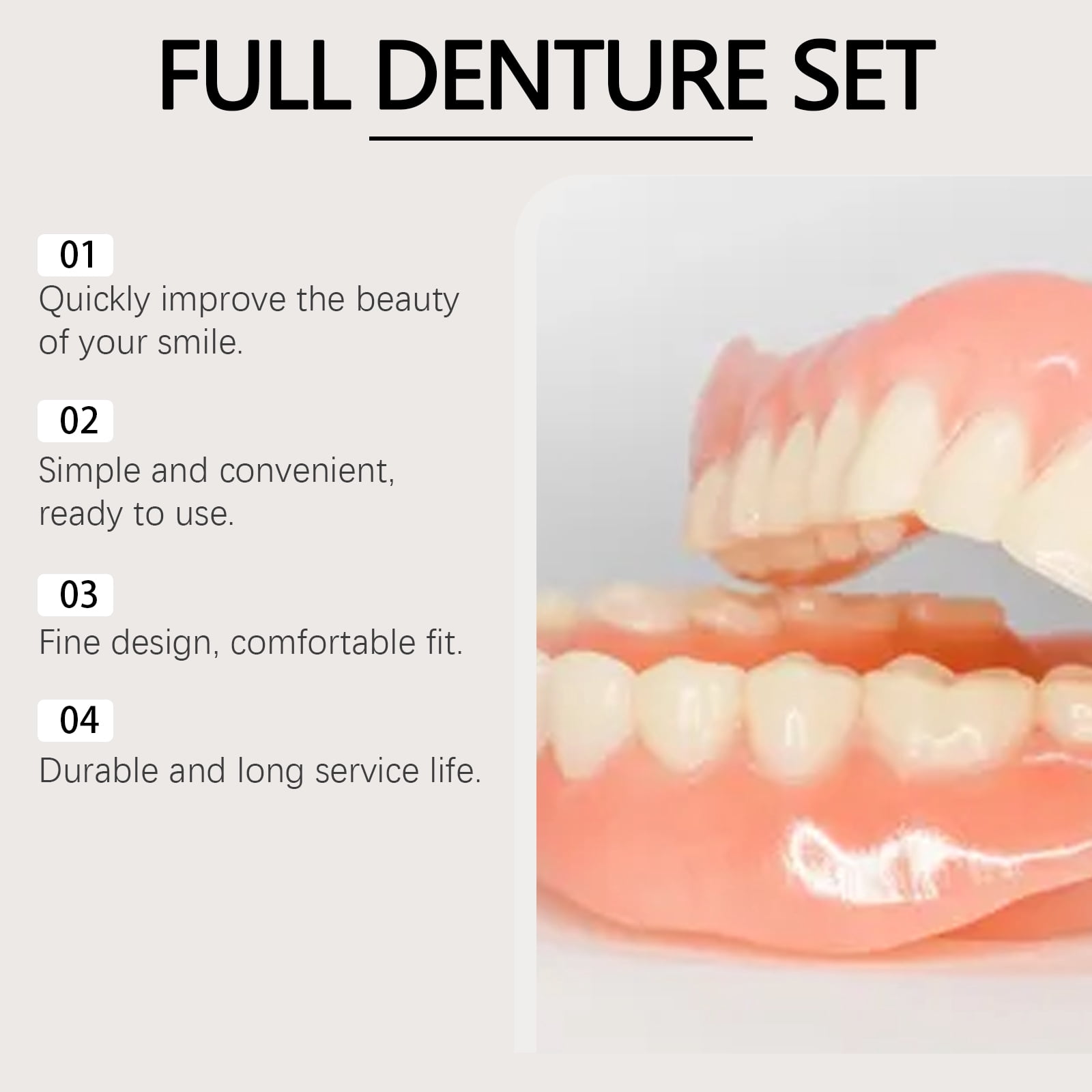 Alvantor Cosmetic Tooth Modification Kit for Smile Enhancement & Home Use
