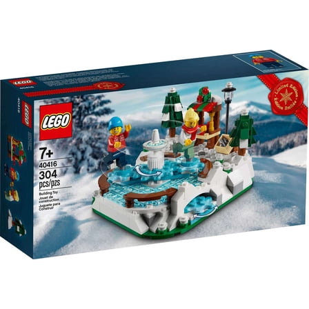 Pre-Owned Lego 40416 Ice Skating Rink Limited Edition New with Sealed Box