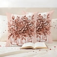 thumbnail image 3 of Eucalyptus Brown Outdoor Waterproof Pillow Covers, Stripes Bottle Flower Cactus Plant Decorative Square Throw Pillowcase Sofa Cushion Sham for Patio/Couch/Chair, 24"x24" 2 Pack, 3 of 8