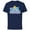 Navy, variant on Disney Princess Cinderella Big Dreams Retro - Short Sleeve Cotton T-Shirt for Adults - Customized-Black