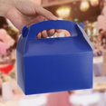 thumbnail image 4 of Cajas de obsequios para fiestas DjinnGlory, azul marino, paquete de 36, 4 of 7