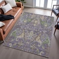 thumbnail image 6 of Addison Rugs Mayfield Premium Machine Washable Transitional Global Purple Rectangle Rug, 10' x 14', 6 of 6