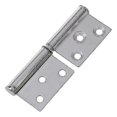 thumbnail image 1 of 2 Pcs Silver Tone Stainless Steel Window Flag Door Hinges 6.1cm, 1 of 5