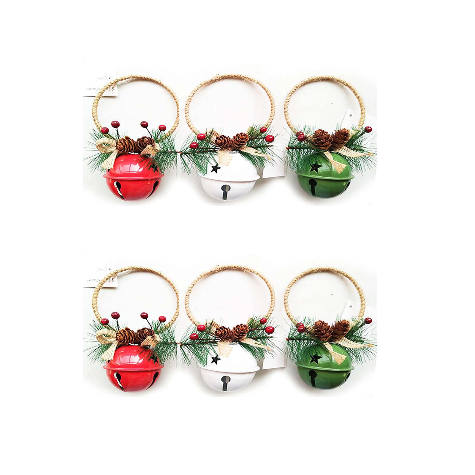  DECHOUS 1pc Christmas Jingle Bells Large Hanging Decoration  Props Craft Making Bell Hanging Bell Mold Decorate Christmas Tree Crafts  Hanging Bell Christmas Ornament Pendant Delicate Large : Home & Kitchen
