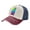 Navy And Red, variant on Rainbow Stripes Baseball Cap Distressed Adjustable Vintage Cotton Denim Hat for Women Men